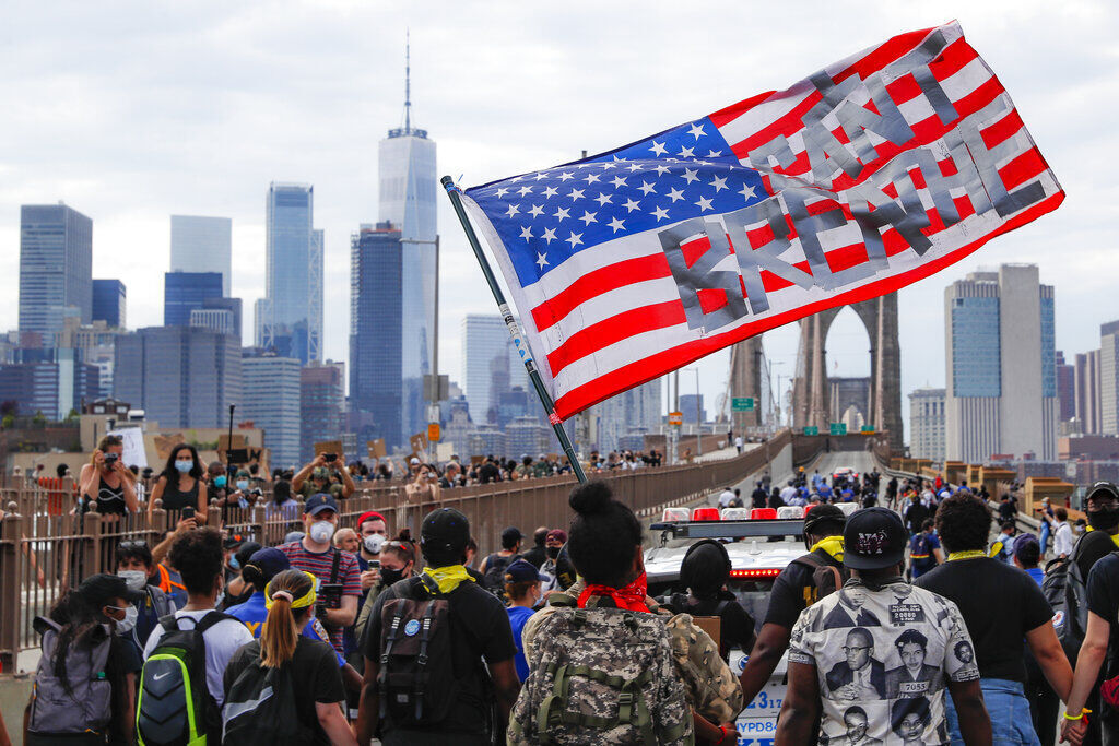 APTOPIX America Protests New York